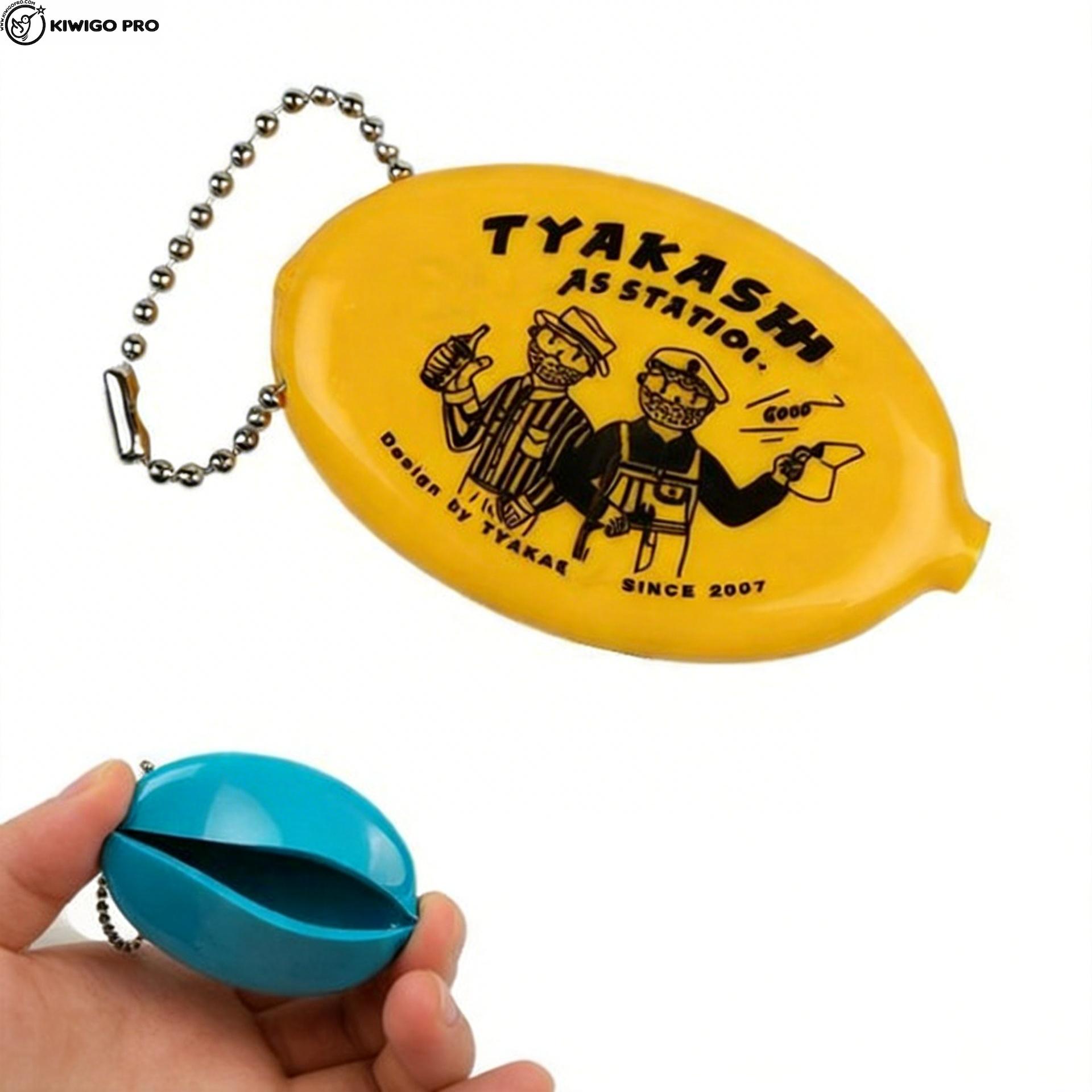 【kiwigopro】PVC美式輕便零錢包 收納小物包